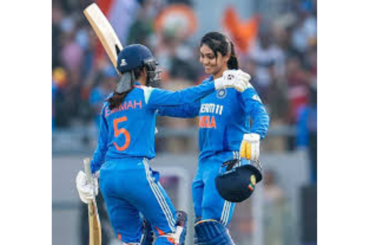 Harleen Deol achieves her first One Day International century during India’s impressive batting performance against the West Indies.